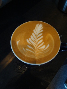 Latte Art - Josh did this, not me!