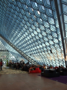 3rd floor of the Seattle Public Library